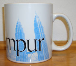Kuala Lumpur Starbucks City Mug