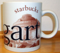 Stuttgart Starbucks City Mug