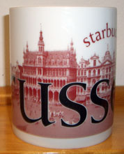 Brussels Starbucks City Mug